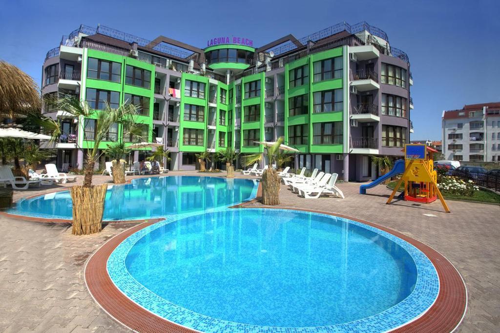 Лагуна Бийч Хотел Aparthotel Равда Екстериор снимка